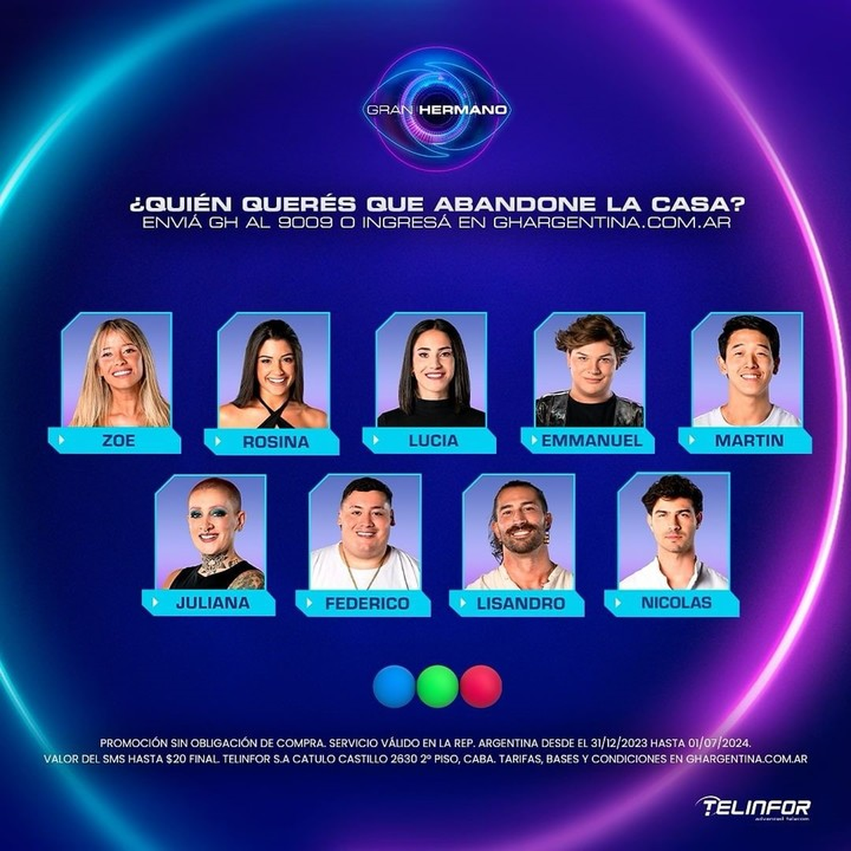 Hay nueve participantes de Gran Hermano nominados, incluyendo Furia. Hay nueve participantes de Gran Hermano nominados, incluyendo Furia.