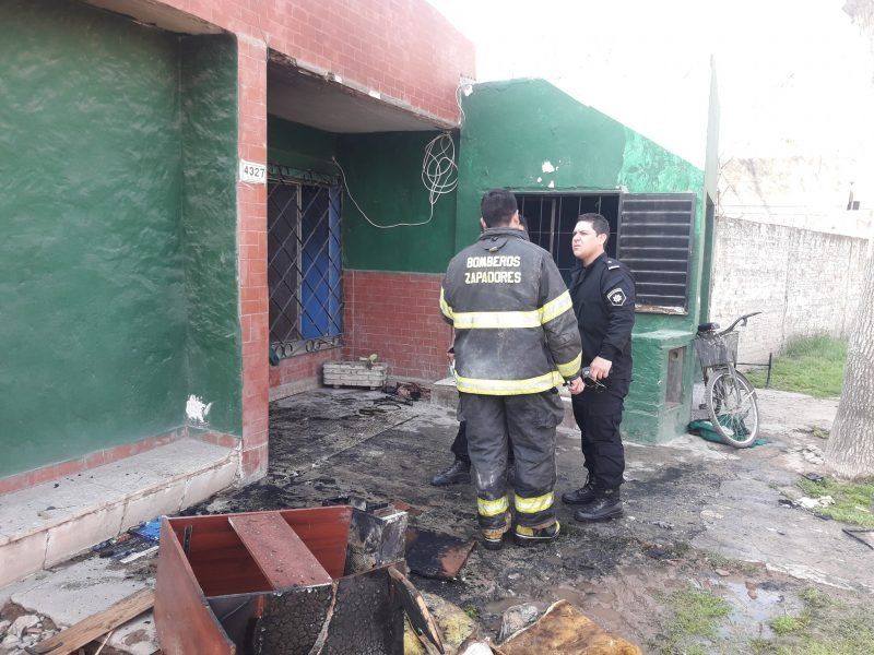 Incendio en Santo Tomé: Micaela fue trasladada al Garrahan