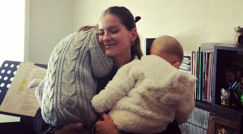 La China Suárez mostró por primera vez la carita de Rufina