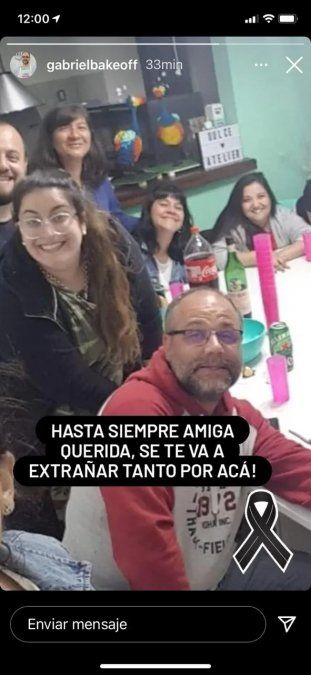 El dolor de los compañeros de Agustina Fontenla de Bake Off.