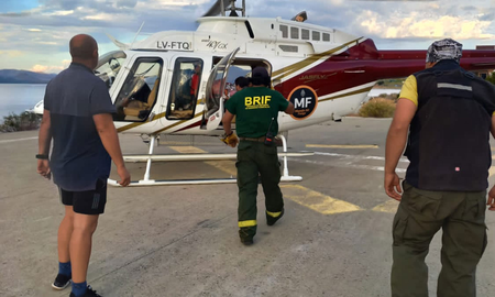 Bariloche: una turista perdió una pierna tras un alud y se encuentra peleando por su vida Bariloche: una turista perdió una pierna tras un alud y se encuentra peleando por su vida