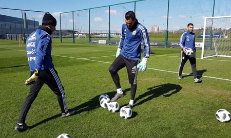 sin messi, argentina se entreno en manchester sin messi, argentina se entreno en manchester