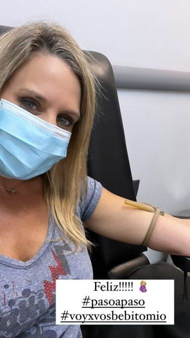 Rocío Marengo se mostró ilusionada en las redes.