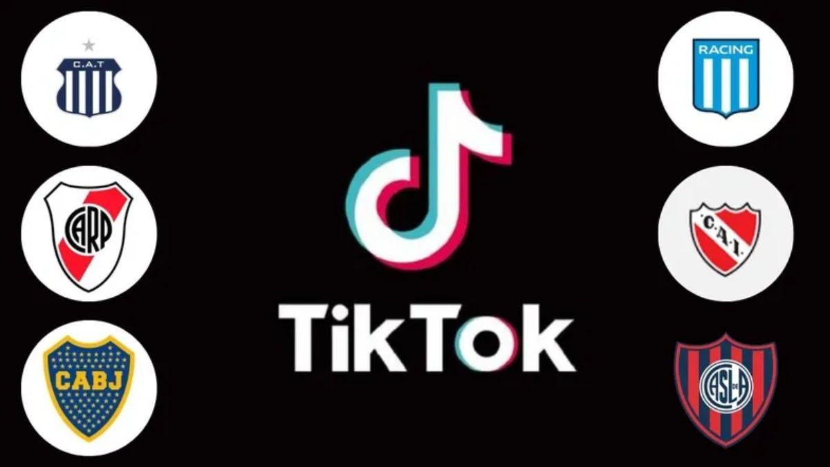 Qué clubes argentinos arrasaron en TikTok: la sorpresa en el top 5