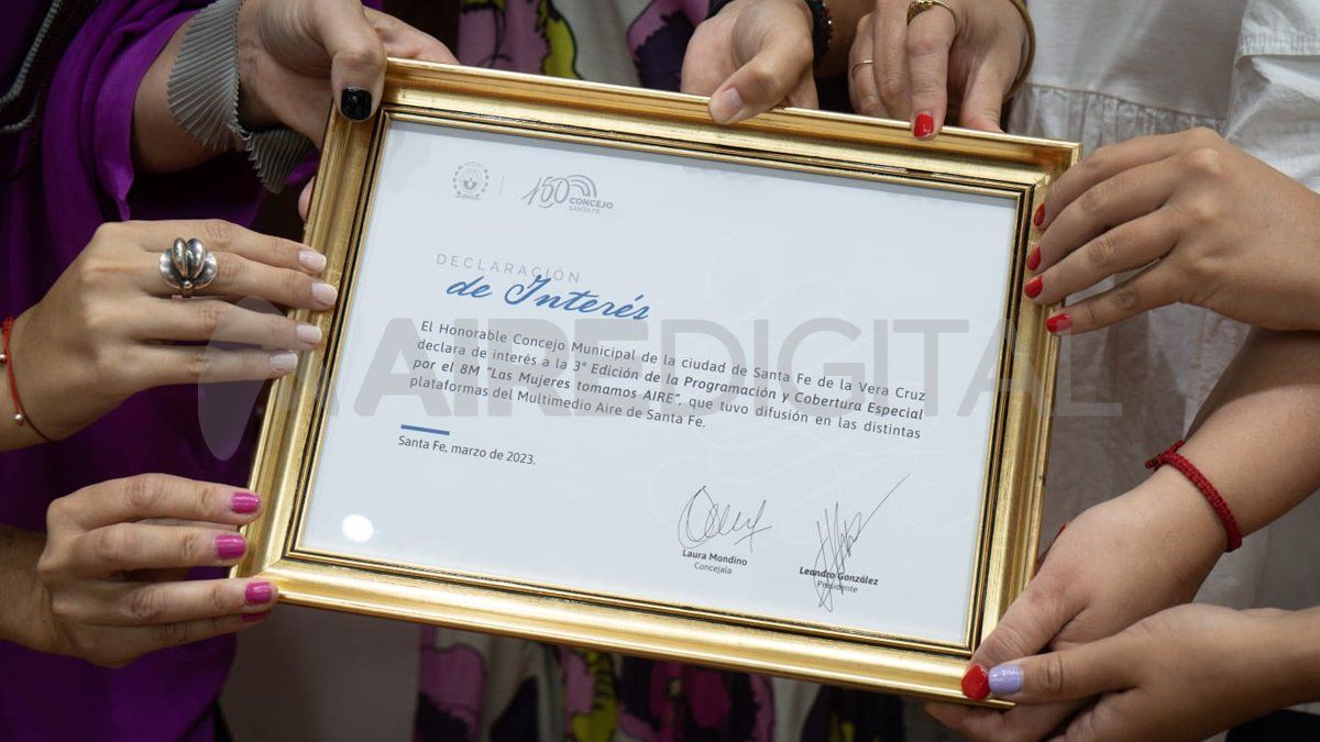 La declaración de interés que recibió el multimedio por la programación y cobertura especial.