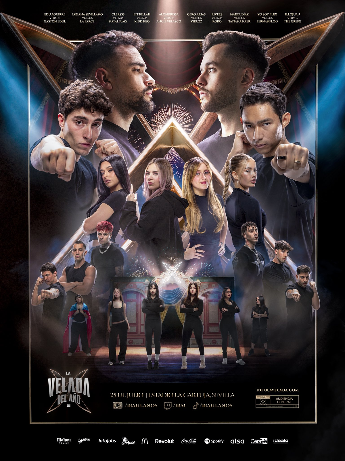 Desde un periodista de la Selecci&oacute;n hasta un rey de las dominadas, Argentina planta bandera en el estadio La Cartuja.