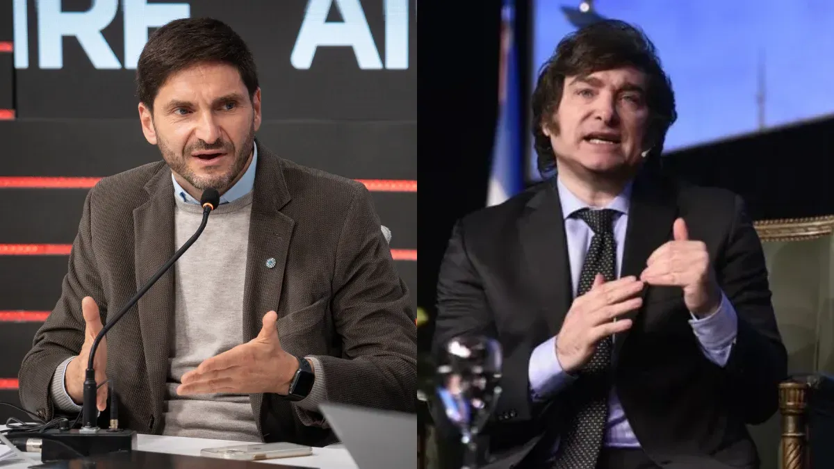 Maximiliano Pullaro y Javier Milei mantienen una relación marcada por las tensiones políticas. Maximiliano Pullaro y Javier Milei mantienen una relación marcada por las tensiones políticas.