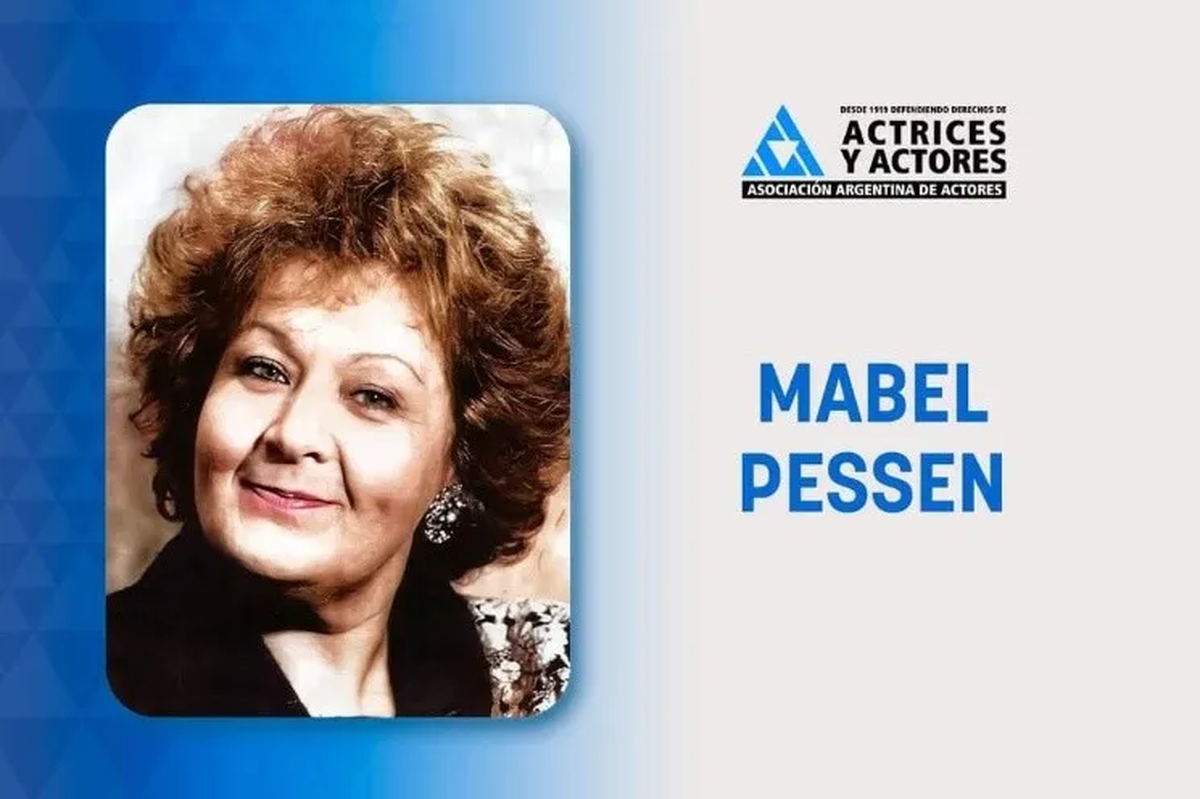 El deceso de Mabel Pessen se produjo el 16 de mayo de 2022. 