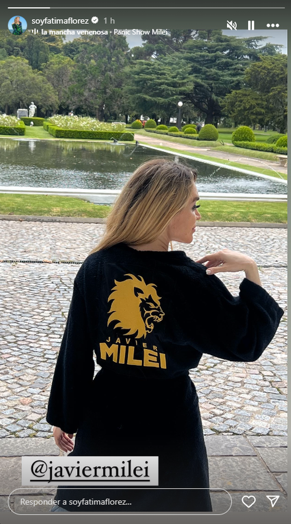 Fátima Flórez vía Instagram. Fátima Flórez vía Instagram.