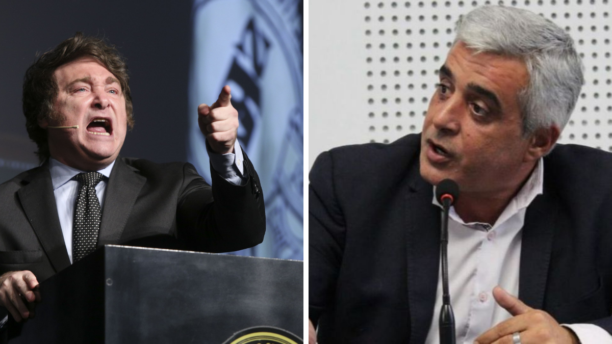 Javier Milei atacó a la UNR en redes y el rector Franco Bartolacci lo fulminó: El Presidente miente intencionalmente