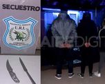 detuvieron a dos mujeres con armas blancas y a un joven en el barrio liceo norte detuvieron a dos mujeres con armas blancas y a un joven en el barrio liceo norte