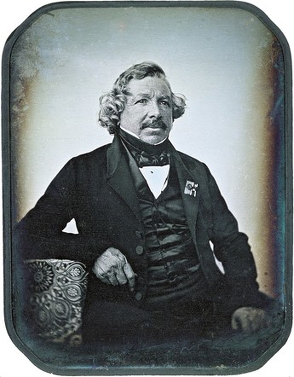 Daguerrotipo de Louis Daguerre.