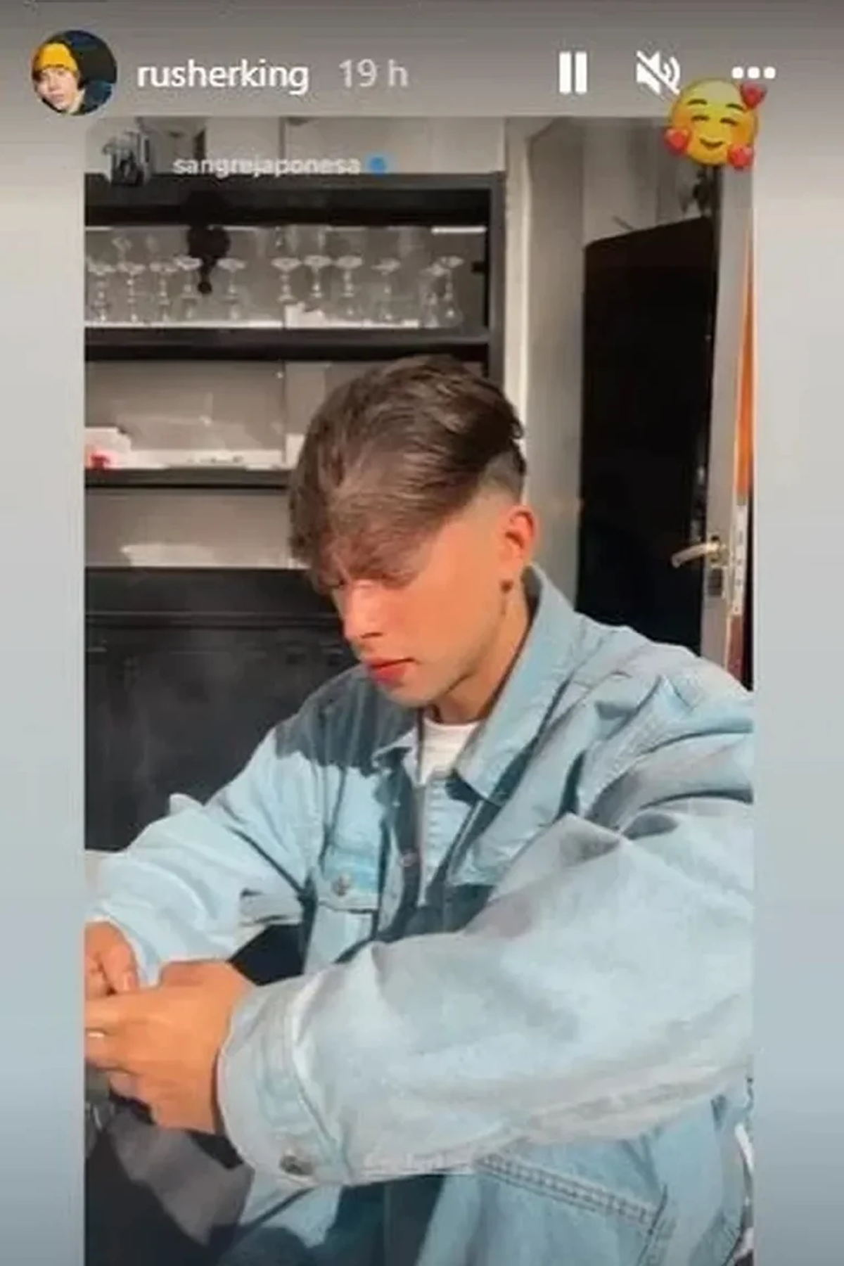 Rusherking, fotografiado de impreviso por China Suárez.