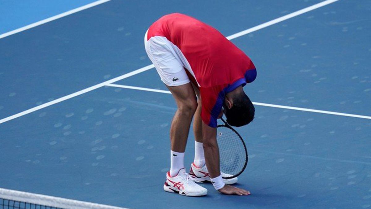 El tenista Djokovic se quejó del clima agobiante en los JJ.OO.