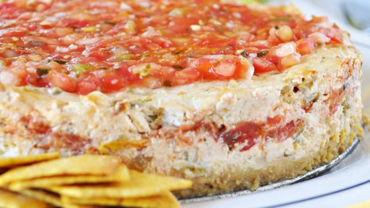 Original y delicioso: un cheesecake salado.