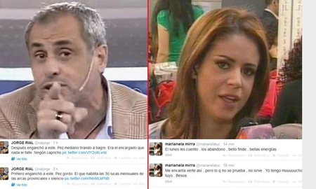 Marianela Mirra fue lapidaria con Jorge Rial en un mensaje que le mandó a Cinthia Fernández: Me da asco Marianela Mirra fue lapidaria con Jorge Rial en un mensaje que le mandó a Cinthia Fernández: Me da asco