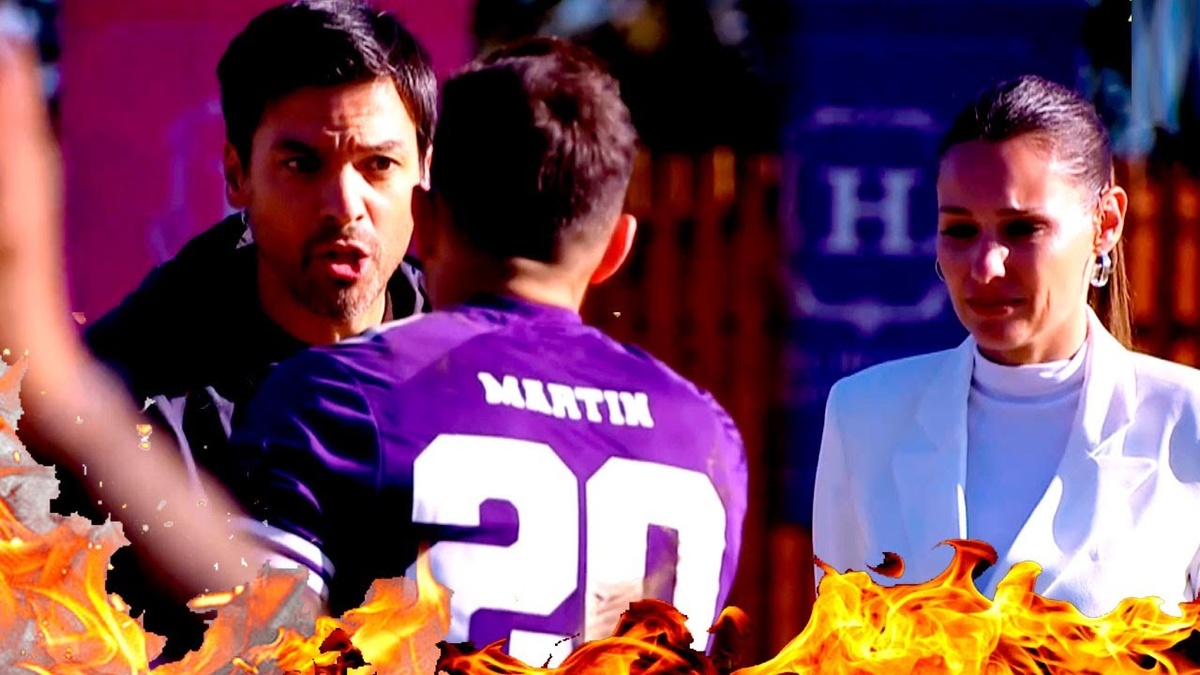 Pampita y El Chino Leunis se cruzaron con Martín Salwe en El Hotel de los Famosos: ¡No te desubiqués!