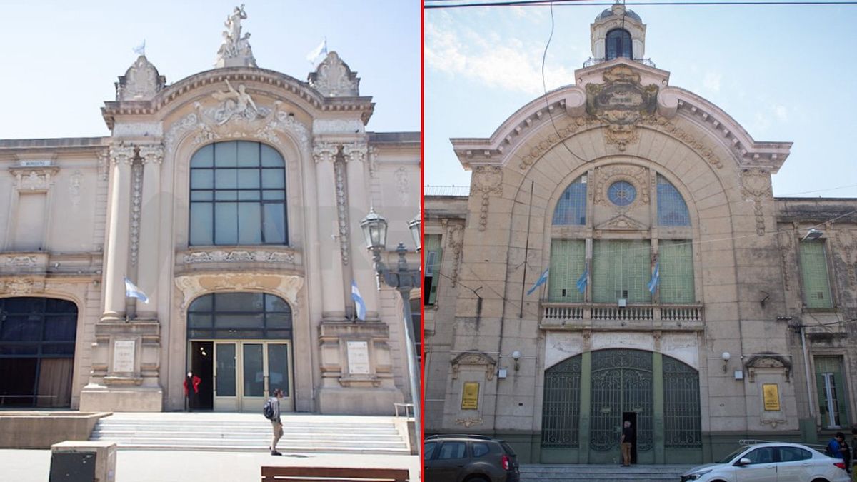 Restauran el frente del Teatro Municipal y la cúpula de la Escuela Industrial