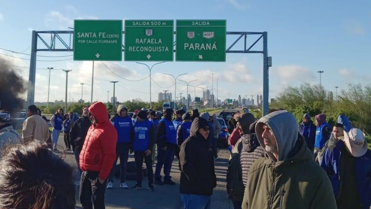 Los trabajadores realizaron tres cortes de ruta en las ciudades de Ceres