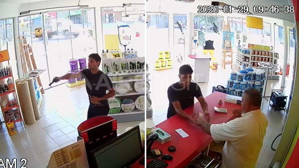 Cayó un ladrón serial de pinturerías: cometió siete asaltos en un mes