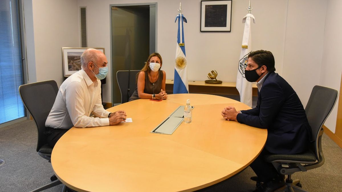 Ambos mandatarios confirmaron el regreso a las aulas y cómo se llavará a cabo