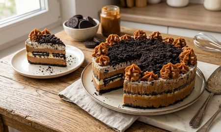 Esta receta de torta helada casera es perfecta para cualquier celebración. Esta receta de torta helada casera es perfecta para cualquier celebración.