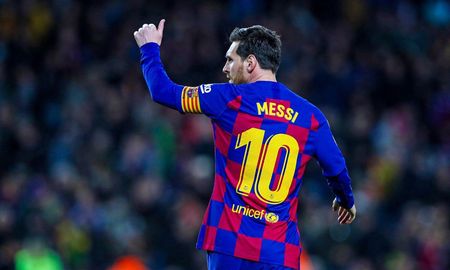 El enorme gesto de Lionel Messi. El enorme gesto de Lionel Messi.
