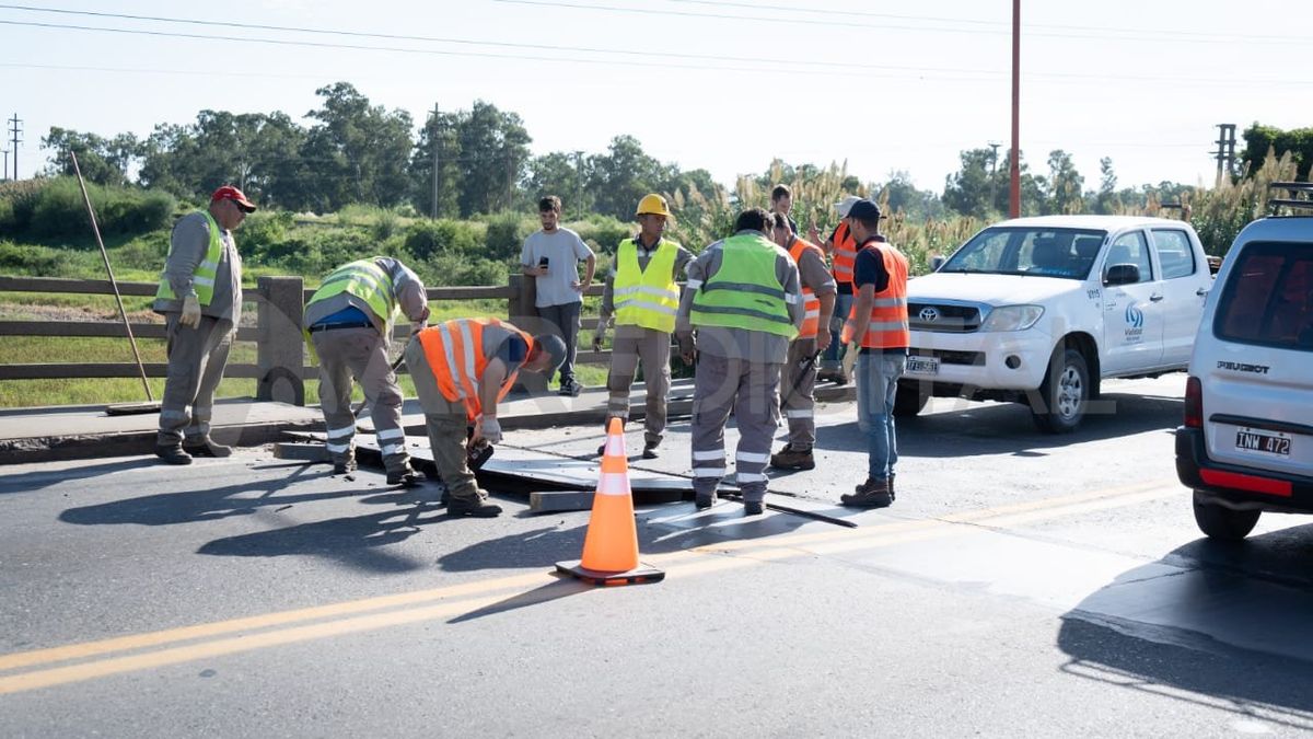Puente Carretero: aplicarán la reducción de carril y tránsito alternado por tareas de mantenimiento.