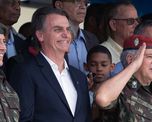 Jair Bolsonaro junto a varios militares en un acto en Río de Janeiro en noviembre de 2018. Jair Bolsonaro junto a varios militares en un acto en Río de Janeiro en noviembre de 2018.