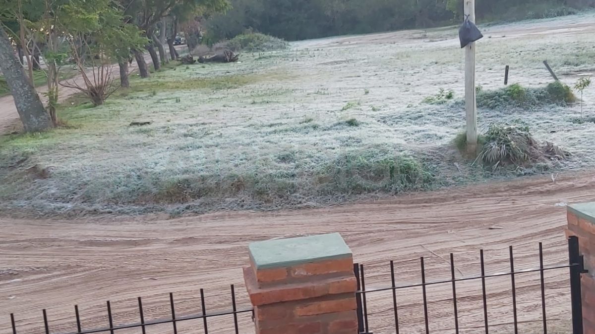 Las fotos heladas de los seguidores de AIRE. Santa Rosa de Calchines