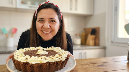 Tarta sin horno de chocolate y dulce de leche: rico, fácil y rápido