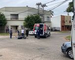 El accidente ocurrió en San Jerónimo y Pedro Zenteno, en barrio Fomento 9 de Julio de Santa Fe. El accidente ocurrió en San Jerónimo y Pedro Zenteno, en barrio Fomento 9 de Julio de Santa Fe.
