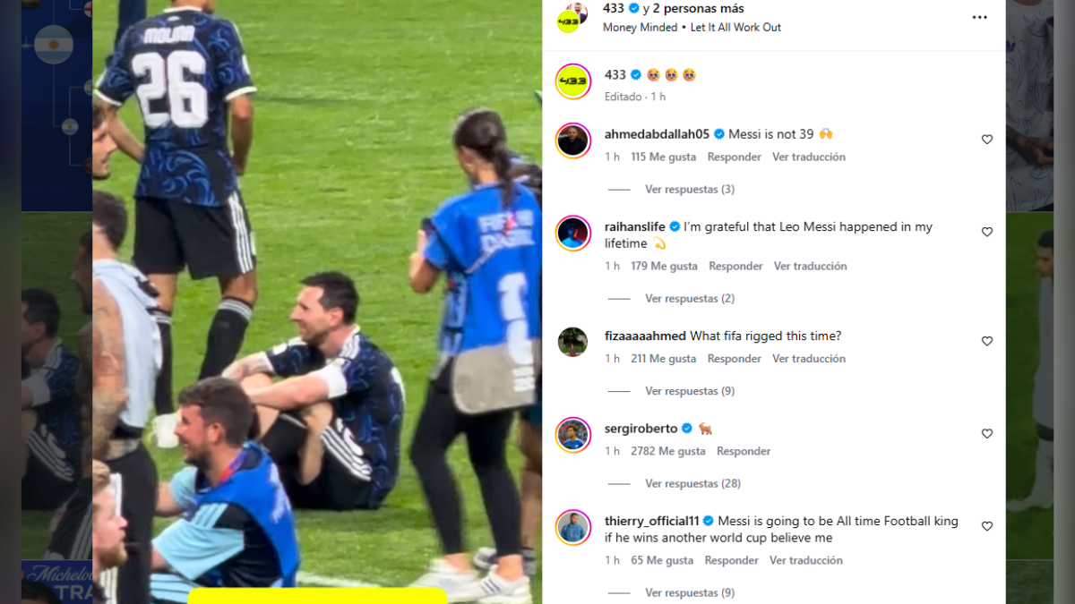 El comentario de Sergi Roberto, crack español. El comentario de Sergi Roberto, crack español.