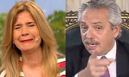 Mercedes Ninci expuso a Alberto Fernández. Mercedes Ninci expuso a Alberto Fernández.