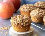 muffins de avena, chia y manzana: merienda saludable para calmar la ansiedad muffins de avena, chia y manzana: merienda saludable para calmar la ansiedad