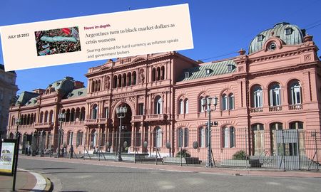 El diario británico afirma que los objetivos monetarios y fiscales firmados con el Fondo están lejos de ser alcanzados. El diario británico afirma que los objetivos monetarios y fiscales firmados con el Fondo están lejos de ser alcanzados.