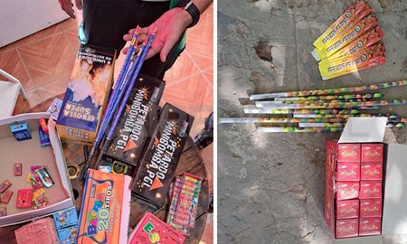 Los operativos se realizan junto a la Brigada de Explosivos de la Unidad Regional 1. Los operativos se realizan junto a la Brigada de Explosivos de la Unidad Regional 1.