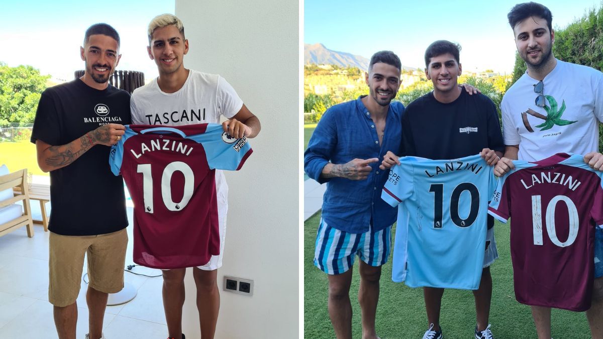 Manuel Lanzini es un cliente fijo de Ernesto, con quien forjó una gran amistad. Cada vez que Manu sale de Inglaterra y va a España, visita a Fontanet para compartir charlas y cortes de pelo.