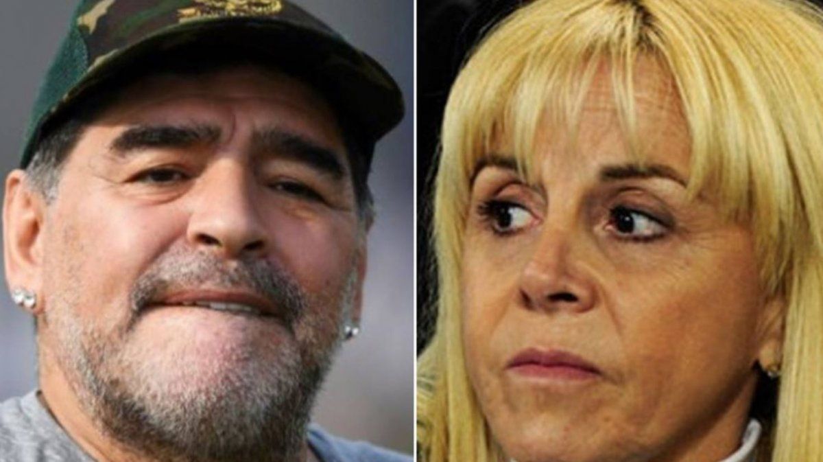 El fulminante mensaje con el que Claudia Villafañe apuró a Diego Maradona en las redes