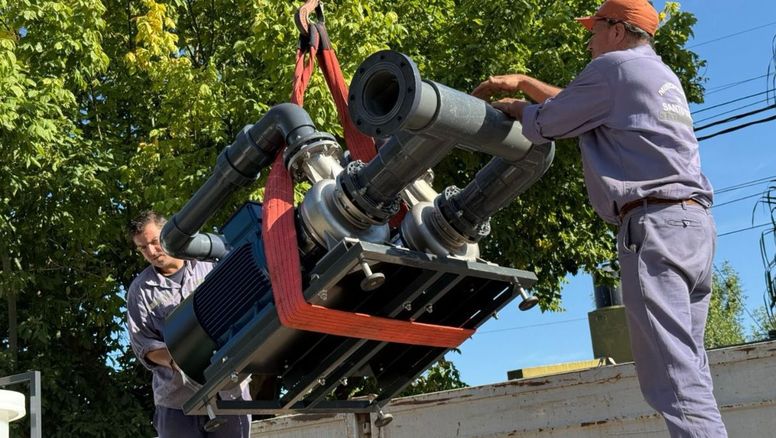 Santo Tomé: Provincia avanza con obras públicas para llevar agua potable a toda la ciudad