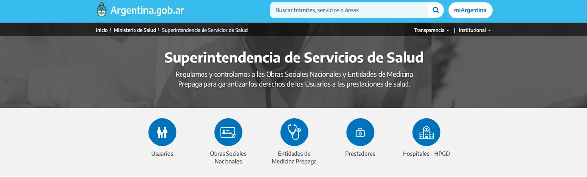 El trámite debe realizarse todos los meses en la web https://www.sssalud.gob.ar/misssalud