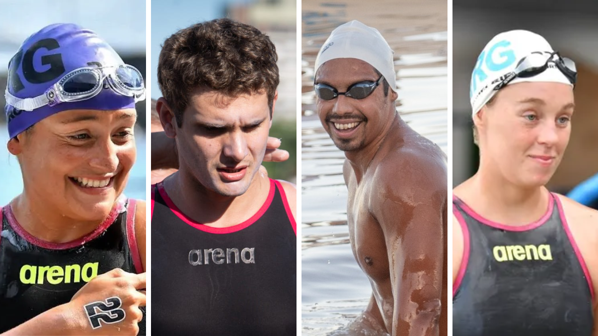 Quiénes son los 4 nadadores santafesinos que participarán de la Maratón Santa Fe-Coronda