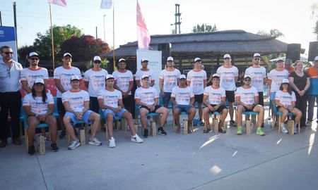 Este viernes se realizó la presentación de todos los nadadores en Piedras Blancas by Fortress de la ciudad de Santa Fe y se corrió el Sprint, que tuvo como ganadora a Candela Giordanino. Este viernes se realizó la presentación de todos los nadadores en Piedras Blancas by Fortress de la ciudad de Santa Fe y se corrió el Sprint, que tuvo como ganadora a Candela Giordanino.