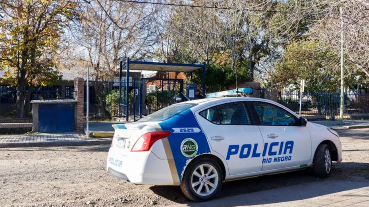 El hecho ocurri&oacute; en el Colegio Estaci&oacute;n Limay, en Cipolletti. (Foto: LM Cipolletti).