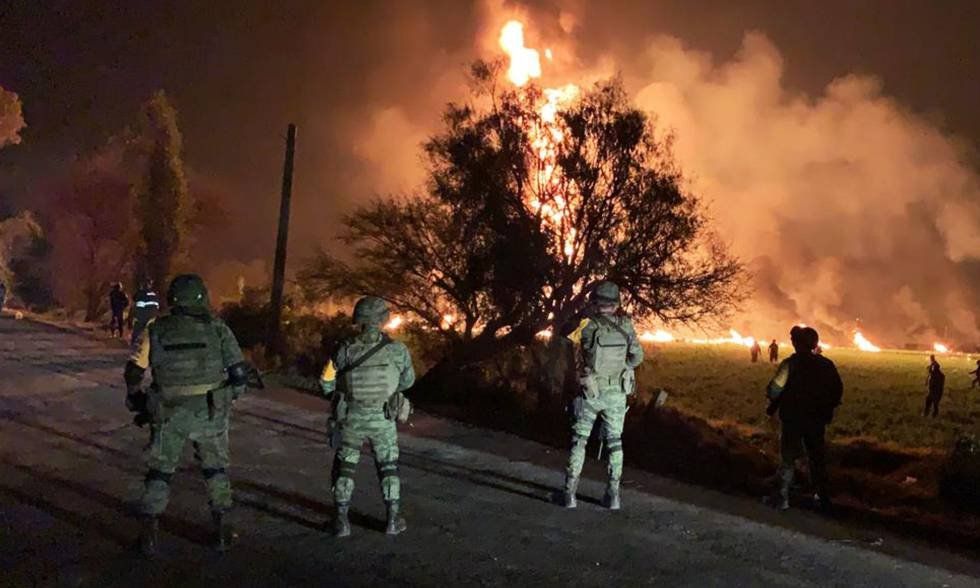 Explotó un oleoducto en México: hay al menos 20 muertos y más de 60 heridos