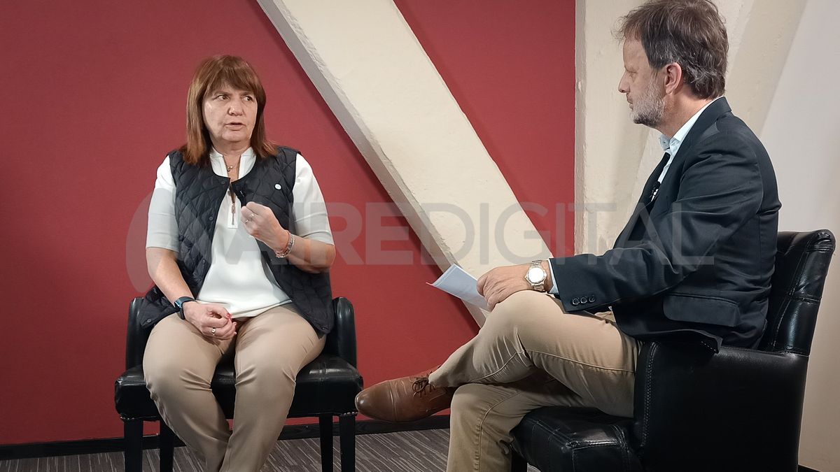 La candidata presidencial de Juntos por el Cambio