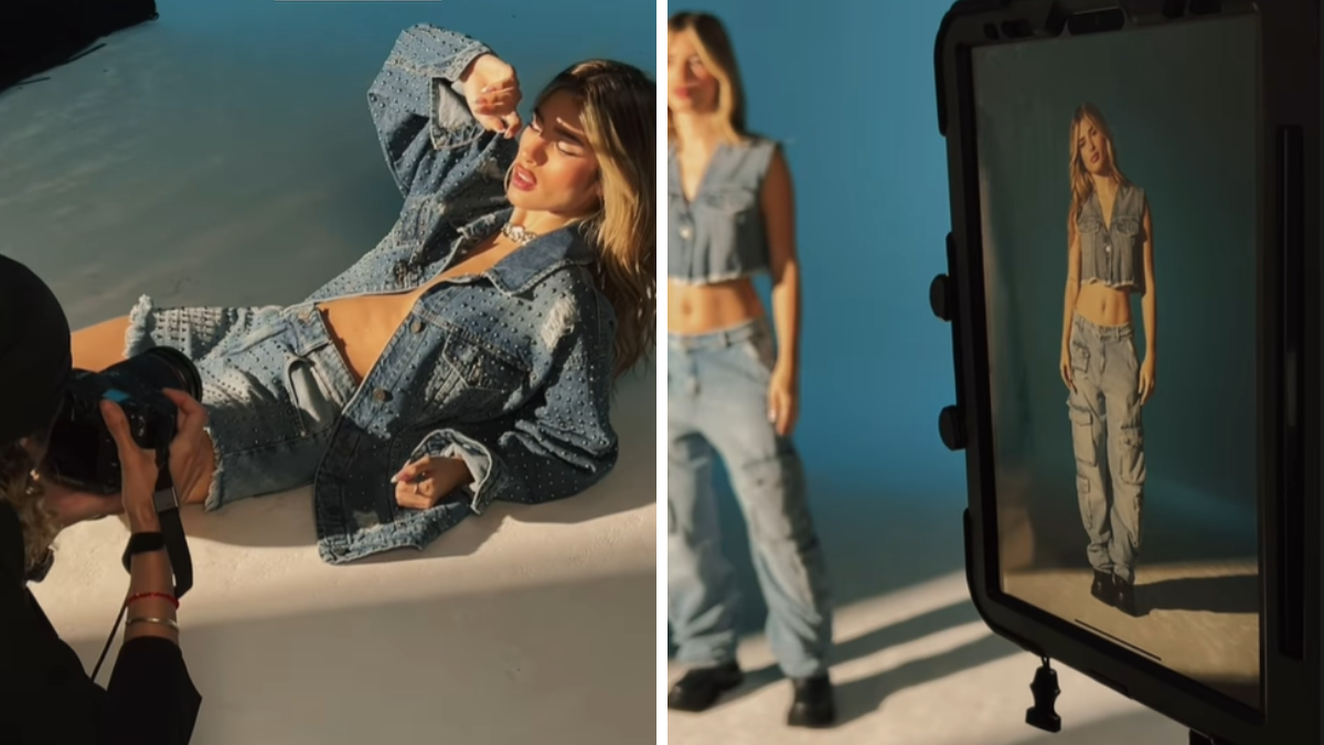 Julieta Poggio trabaja como modelo tras su paso por Gran Hermano. Julieta Poggio trabaja como modelo tras su paso por Gran Hermano.