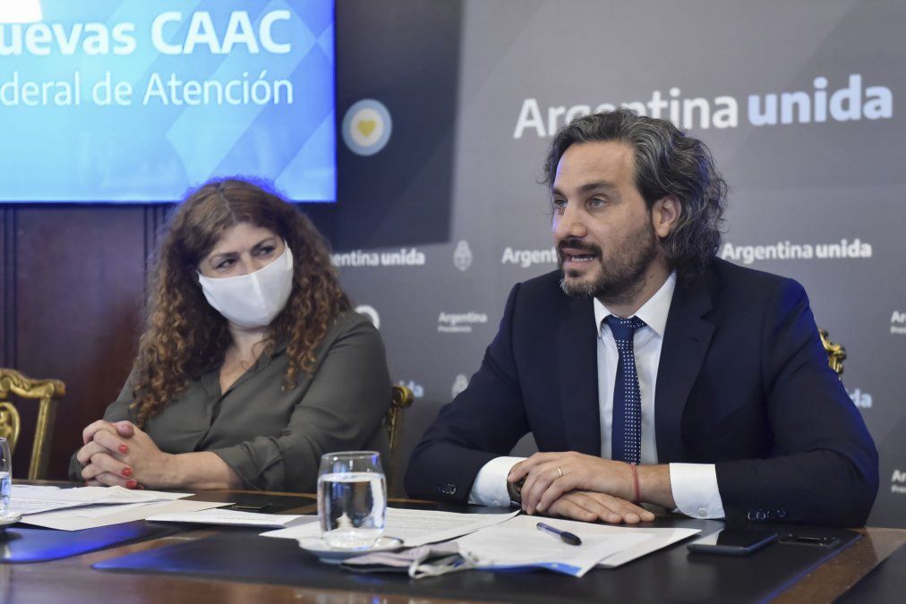 Acompañado por la titular de la Sedronar