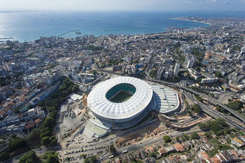 Conocé el Arena Fonte Nova, donde Argentina juega ante Colombia por la Copa América