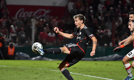 Un santafesino hace delirar y soñar al River de Martín Demichelis. Foto: River Plate. Un santafesino hace delirar y soñar al River de Martín Demichelis. Foto: River Plate.